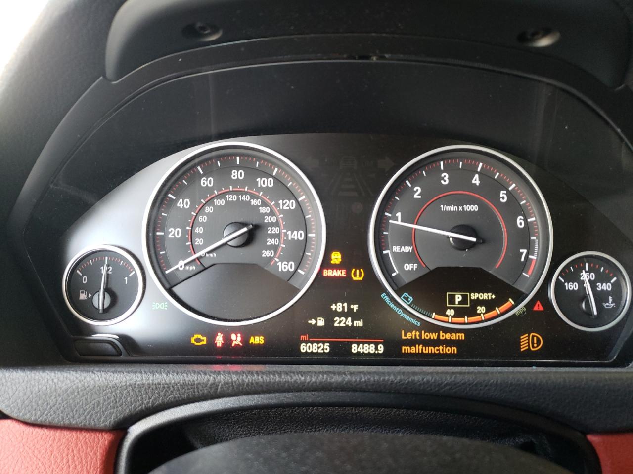 Photo 8 from auction – 2015 BMW 428 I with VIN WBA3N3C52FK234030