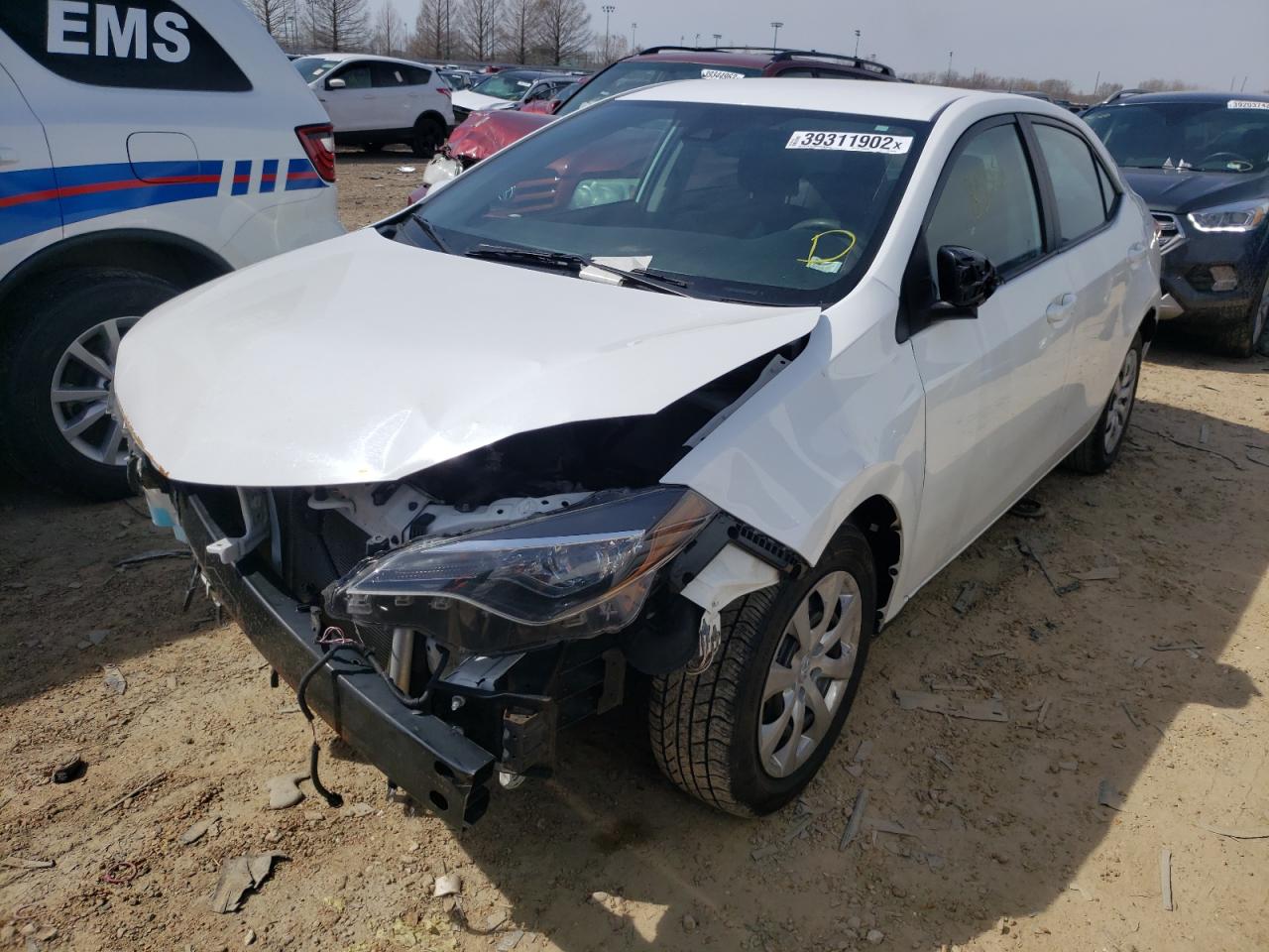 Photo 14 from auction – 2018 TOYOTA COROLLA L with VIN 2T1BURHE6JC088769