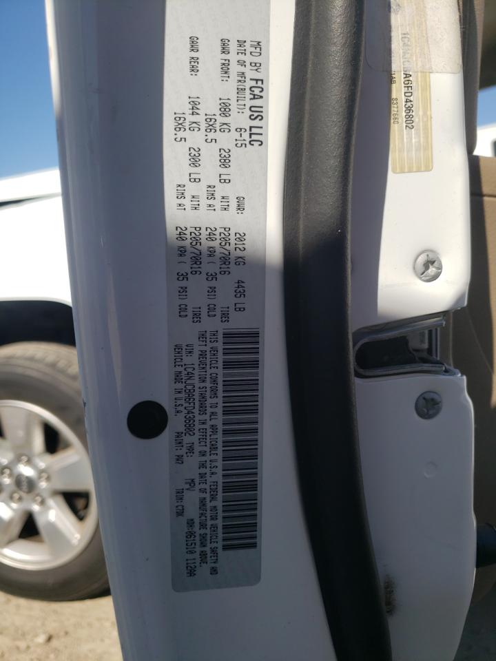 Photo 10 from auction – 2015 JEEP COMPASS SP with VIN 1C4NJCBA6FD436802