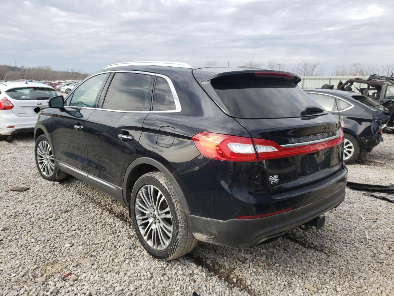 Photo 3 from auction – 2016 LINCOLN MKX RESERV with VIN 2LMTJ8LR3GBL32560