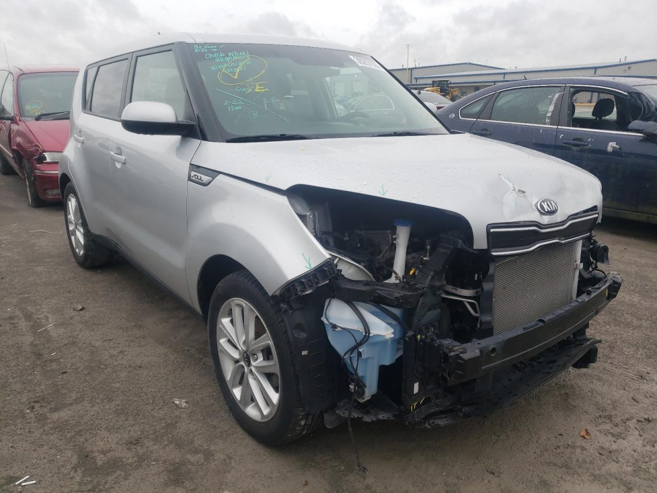 KIA SOUL + 2019 with VIN KNDJP3A53K7009149 - Photo from auction