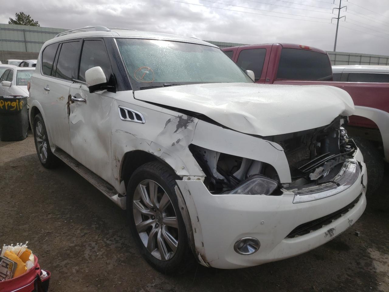 INFINITI QX56 2012 with VIN JN8AZ2NE3C9018829 - Photo from auction