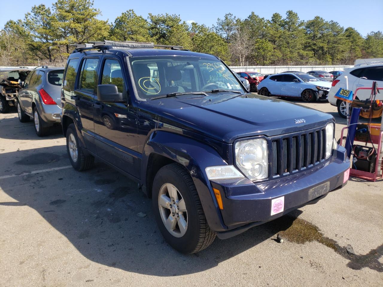 JEEP LIBERTY SP 2012 with VIN 1C4PJMAK3CW190154 - Photo from auction