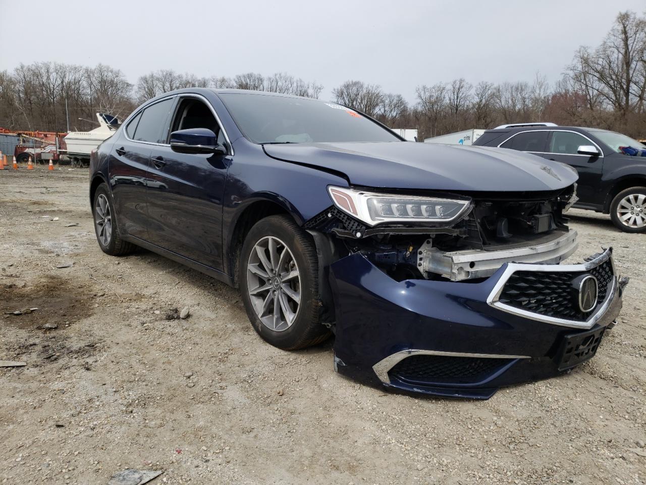 ACURA TLX TECH 2018 with VIN 19UUB1F57JA010283 - Photo from auction
