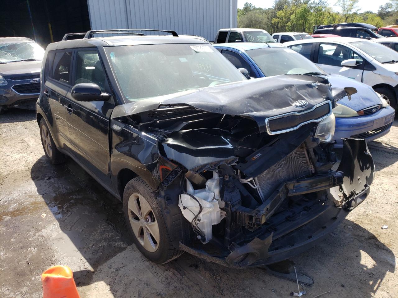 KIA SOUL 2014 with VIN KNDJN2A23E7011705 - Photo from auction