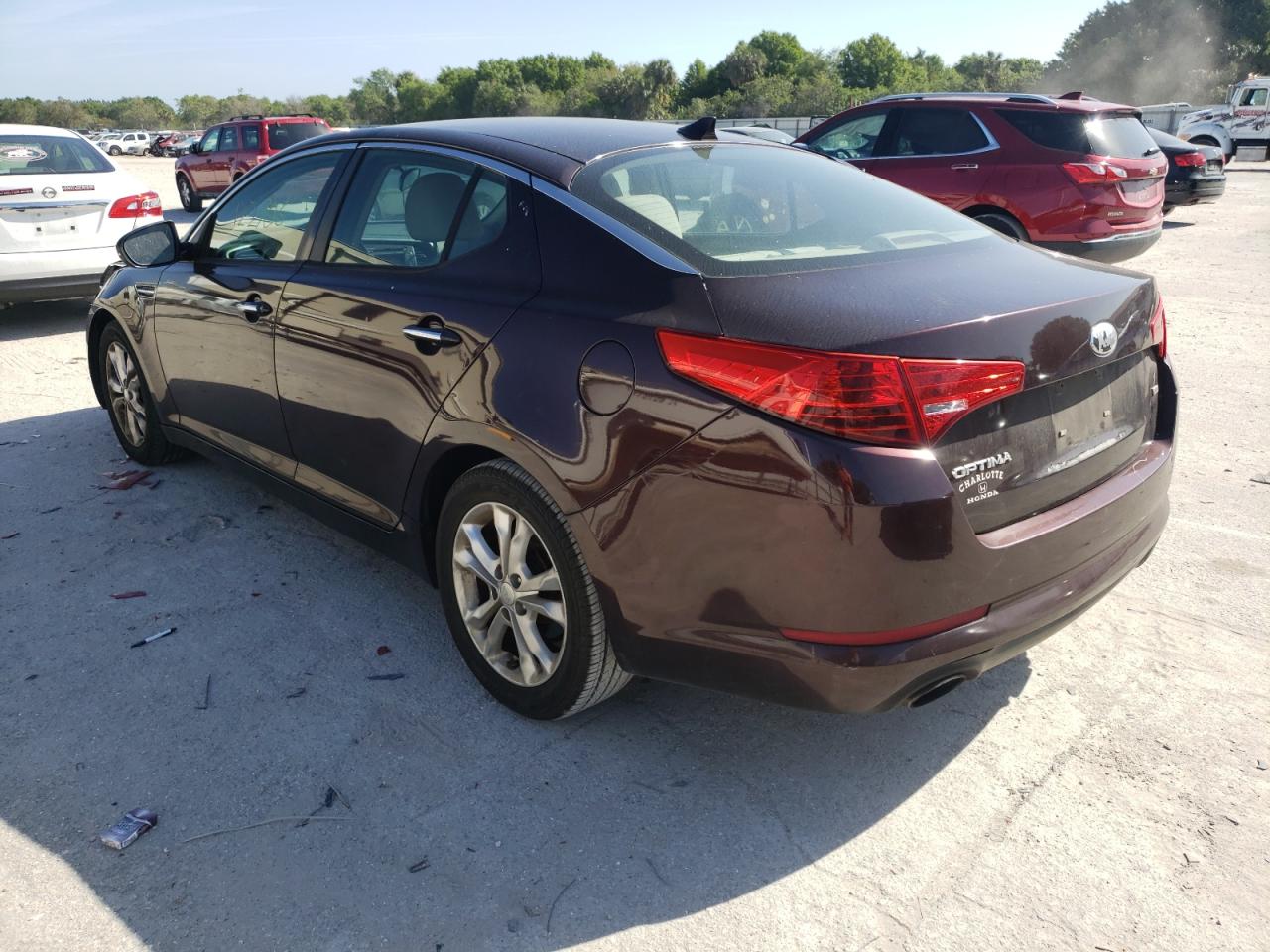 Photo 3 from auction – 2013 KIA OPTIMA LX with VIN 5XXGM4A72DG187140