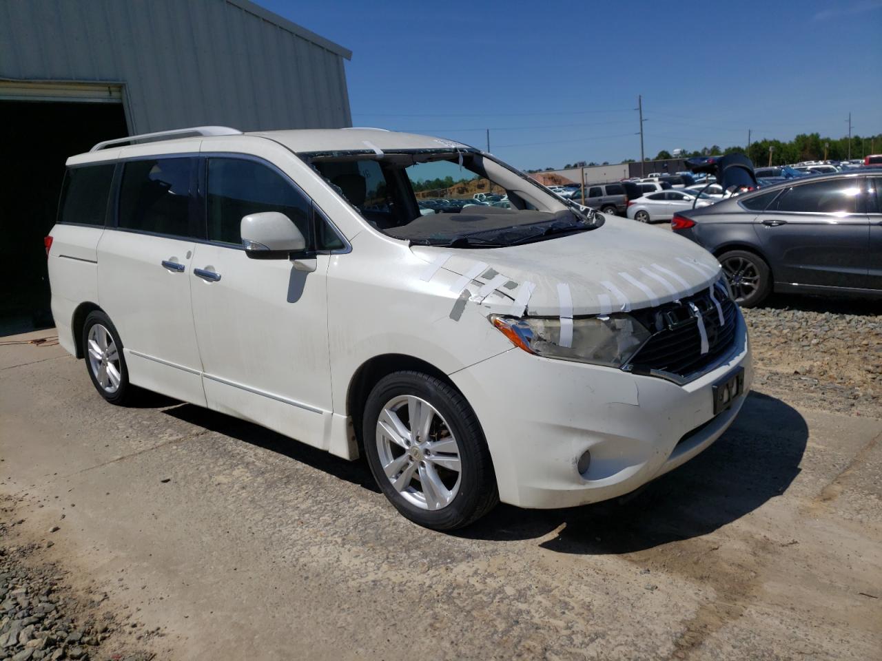 NISSAN QUEST S 2012 with VIN JN8AE2KP9C9041520 - Photo from auction