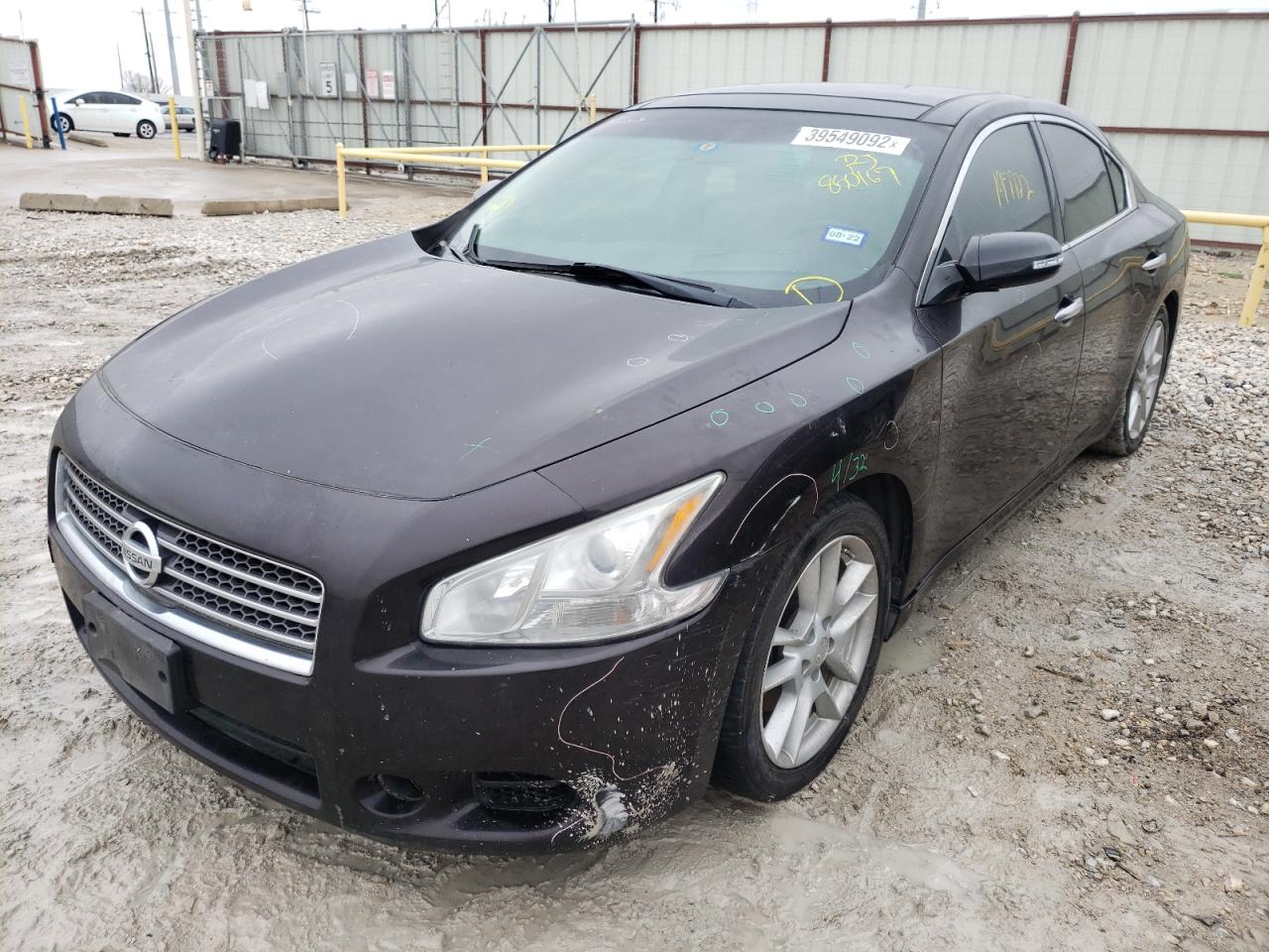 Photo 2 from auction – 2010 NISSAN MAXIMA S with VIN 1N4AA5APXAC850167