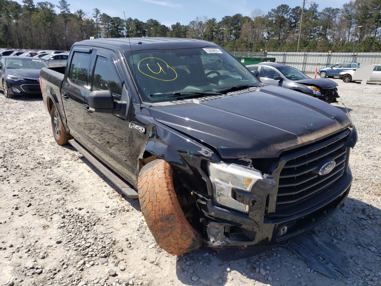 FORD F150 SUPER 2015 with VIN 1FTEW1EF5FKE56791 - Photo from auction