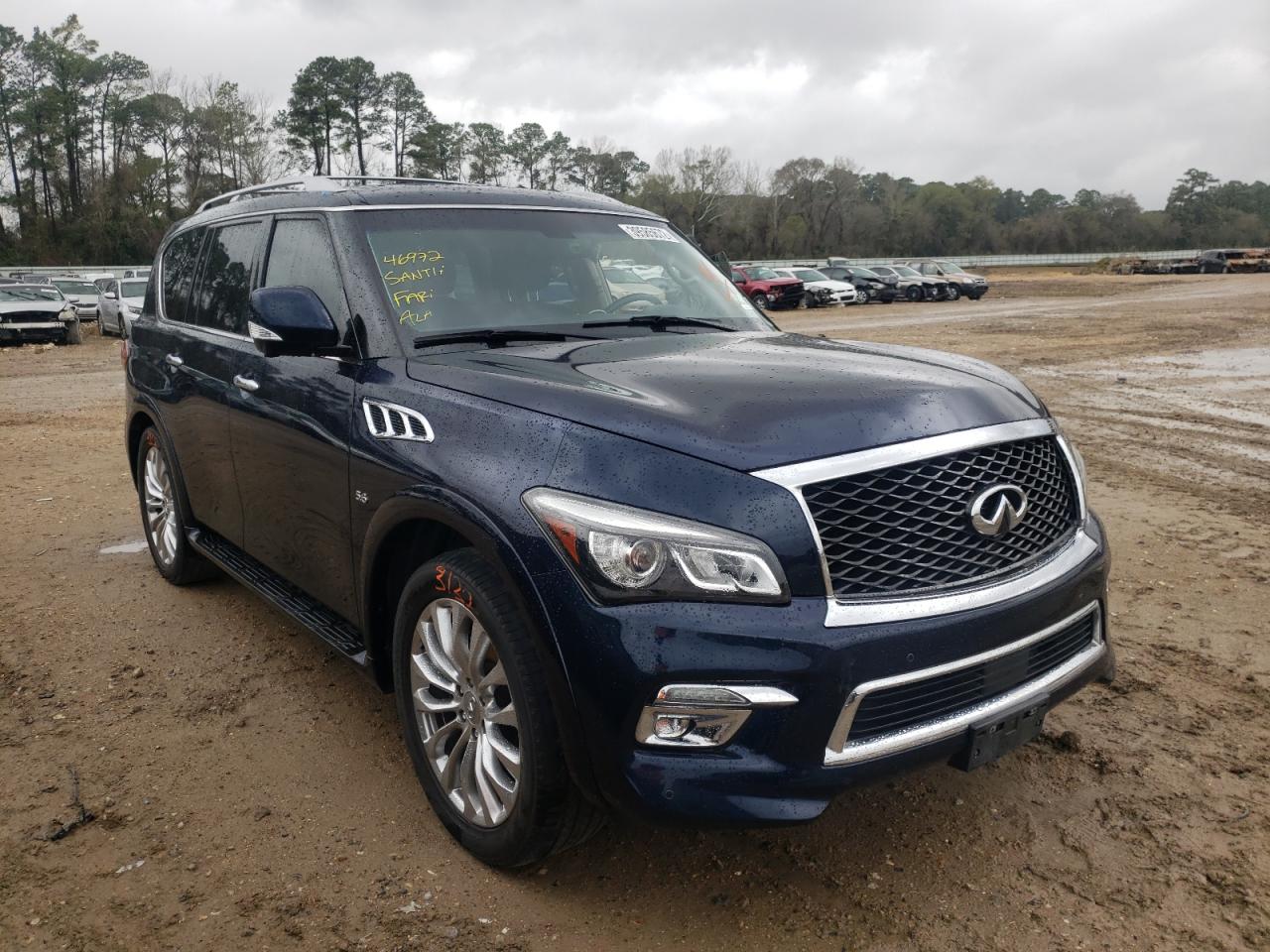 Photo 1 from auction – 2015 INFINITI QX80 with VIN JN8AZ2NF7F9572050