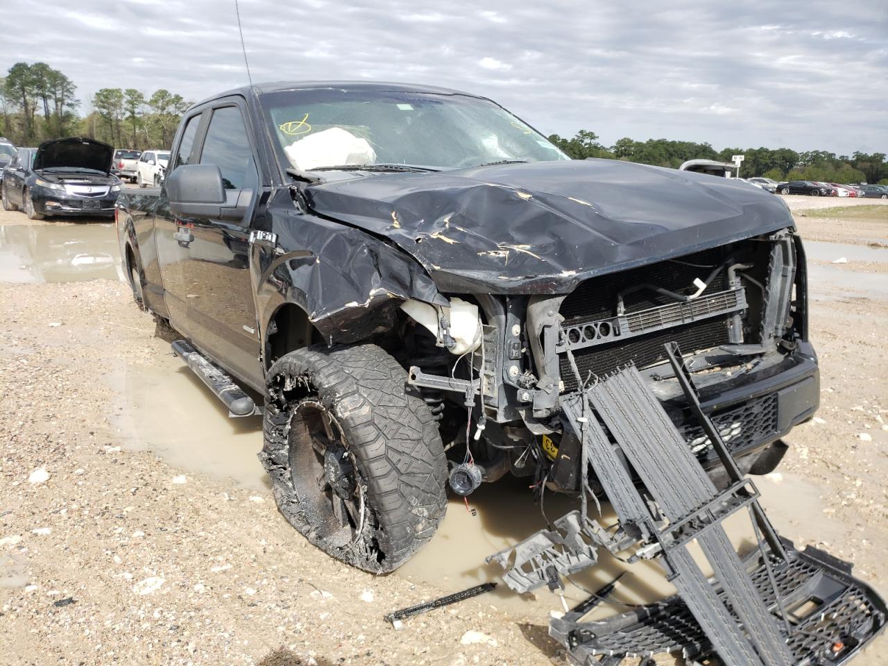 FORD F150 SUPER 2015 with VIN 1FTEX1CP0FKD50032 - Photo from auction