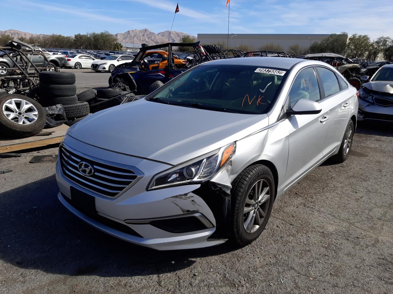 Photo 2 from auction – 2017 HYUNDAI SONATA SE with VIN 5NPE24AFXHH488091