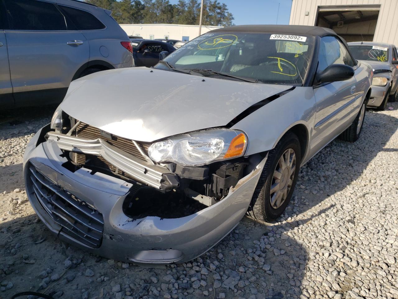 Photo 2 from auction – 2004 CHRYSLER SEBRING LX with VIN 1C3EL45X24N349006