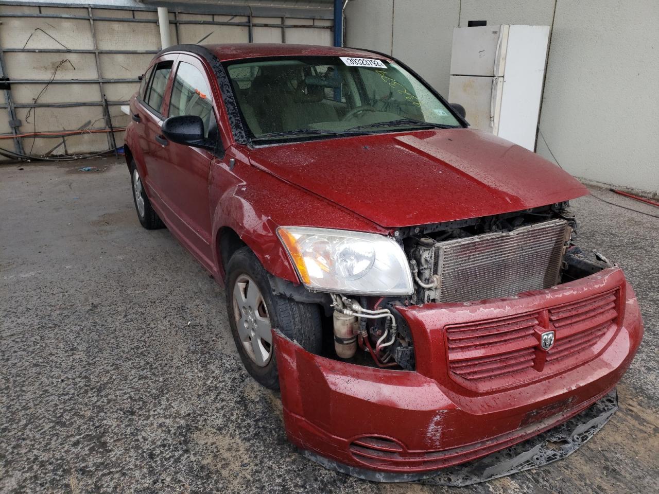 DODGE CALIBER 2007 with VIN 1B3HB28B07D176730 - Photo from auction
