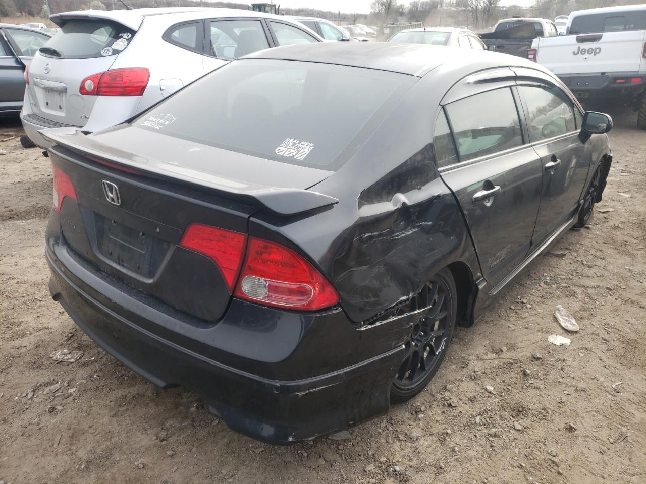 Photo 4 from auction – 2007 HONDA CIVIC SI with VIN 2HGFA55567H710858