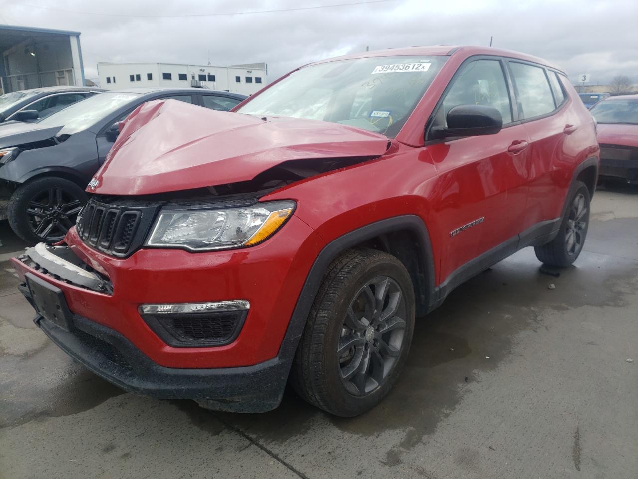 Photo 2 from auction – 2018 JEEP COMPASS SP with VIN 3C4NJCAB2JT368303