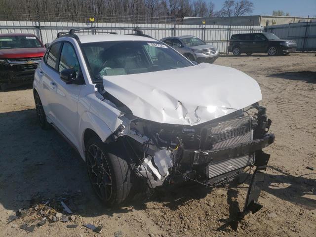 HYUNDAI KONA 2022 with VIN KM8KH3AC2NU001819 - Photo from auction