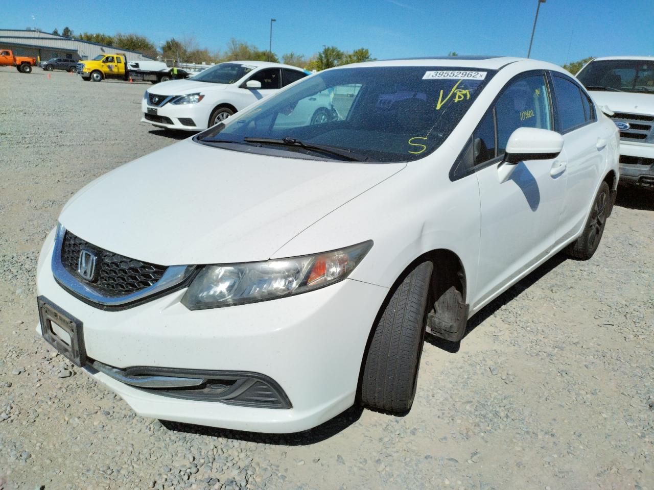 Foto 2 de la subasta – 2014 HONDA CIVIC EX con VIN 19XFB2F86EE233974