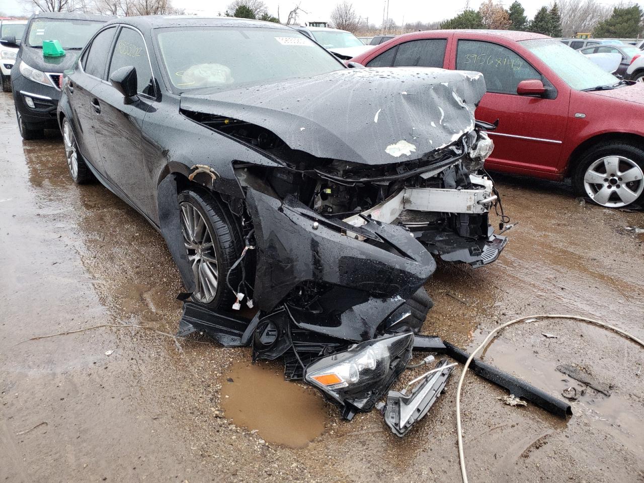 LEXUS IS 250 2014 with VIN JTHCF1D21E5004659 - Photo from auction
