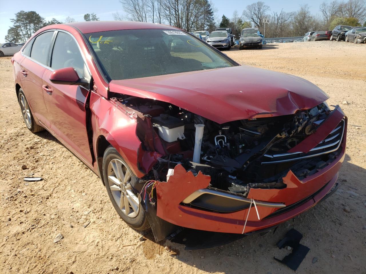 Photo 1 from auction – 2017 HYUNDAI SONATA SE with VIN 5NPE24AF5HH567815