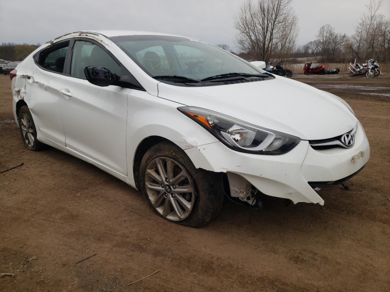 HYUNDAI ELANTRA SE 2016 with VIN 5NPDH4AE1GH669449 - Photo from auction