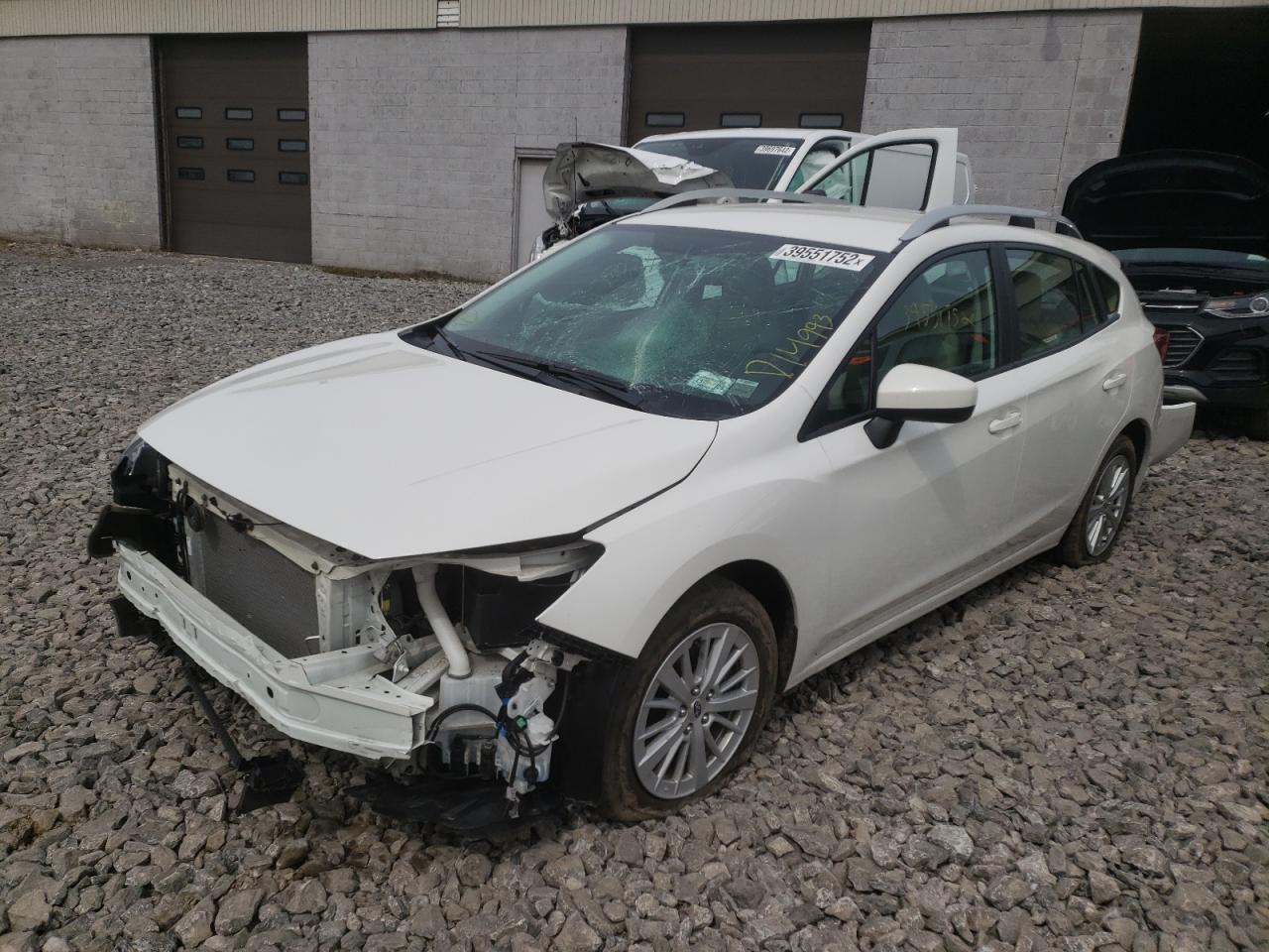 Photo 2 from auction – 2018 SUBARU IMPREZA PR with VIN 4S3GTAB64J3710614