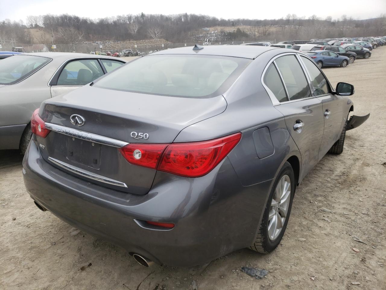 Photo 4 from auction – 2014 INFINITI Q50 BASE with VIN JN1BV7AR8EM688395