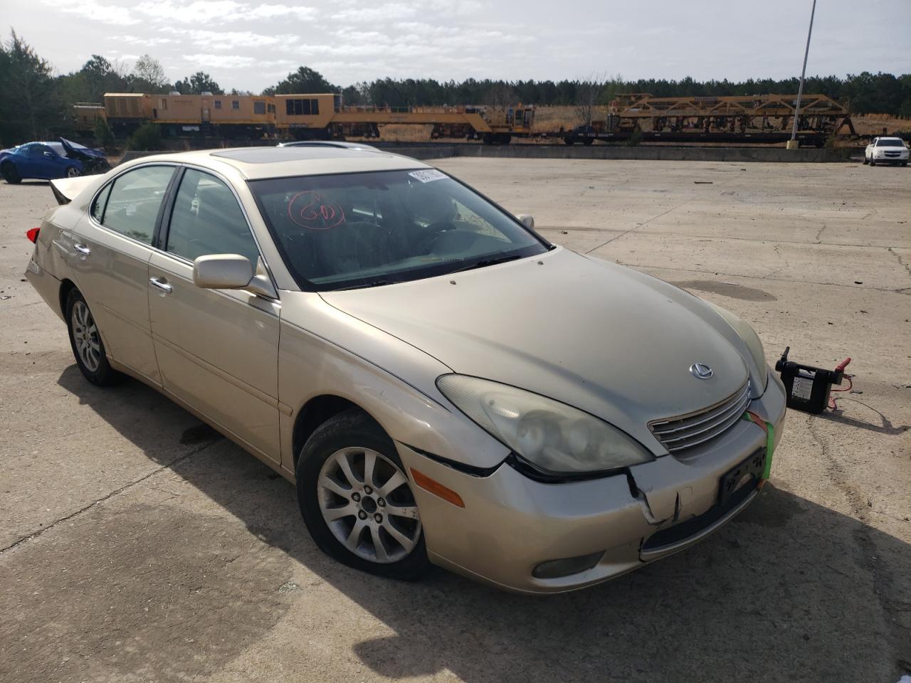 LEXUS ES 300 2003 with VIN JTHBF30G530138996 - Photo from auction