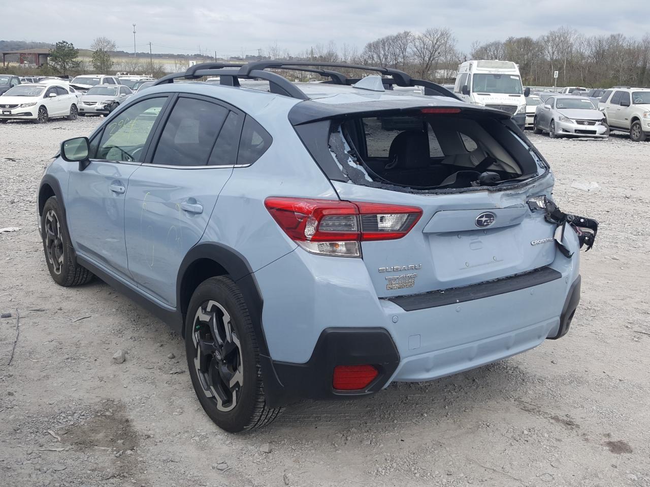 Photo 3 from auction – 2021 SUBARU CROSSTREK with VIN JF2GTHNC1M8321710