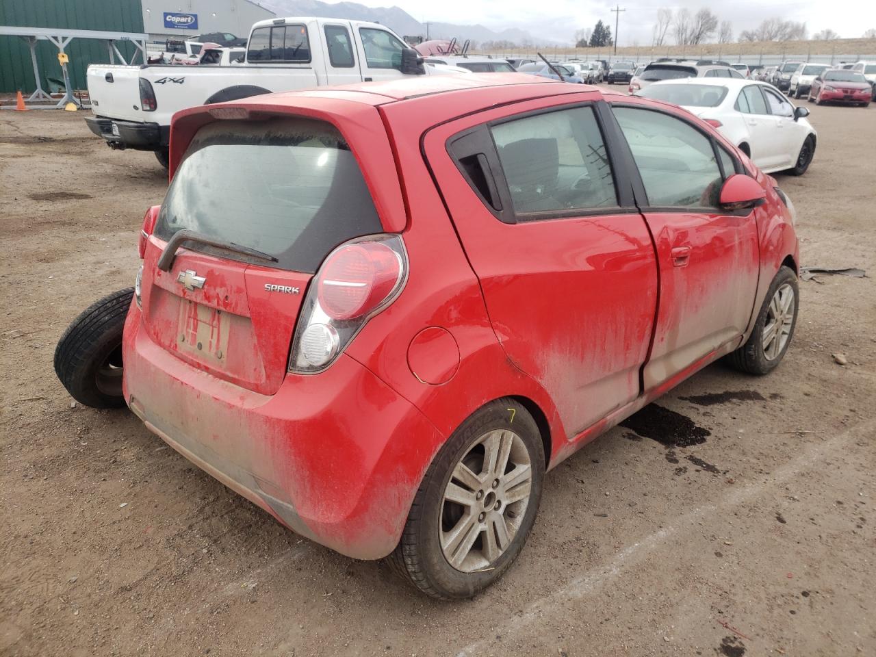 Photo 4 from auction – 2014 CHEVROLET SPARK 1LT with VIN KL8CD6S96EC556912