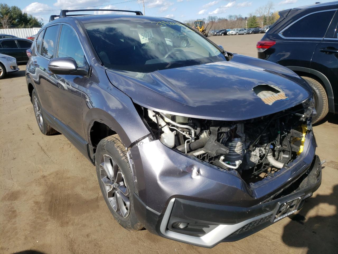 Photo 1 from auction – 2021 HONDA CR-V EX with VIN 7FARW2H52ME000417