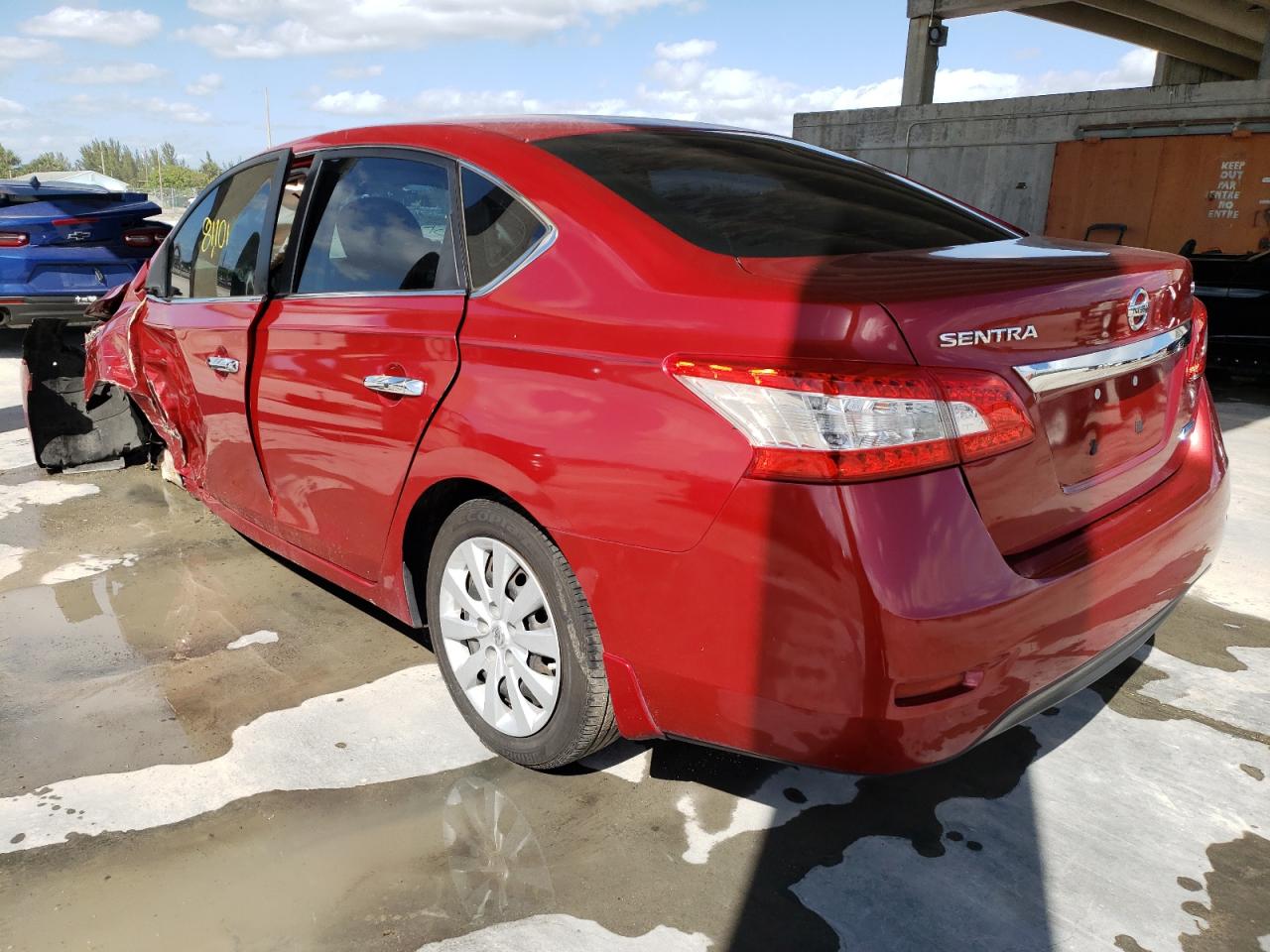 Photo 3 from auction – 2013 NISSAN SENTRA S with VIN 3N1AB7AP1DL773946