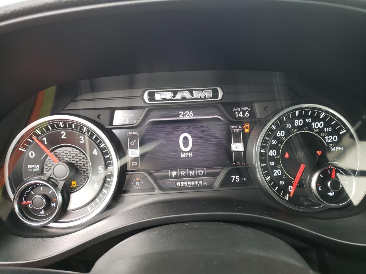 Photo 8 from auction – 2020 RAM 1500 BIG H with VIN 1C6RREFT4LN139042