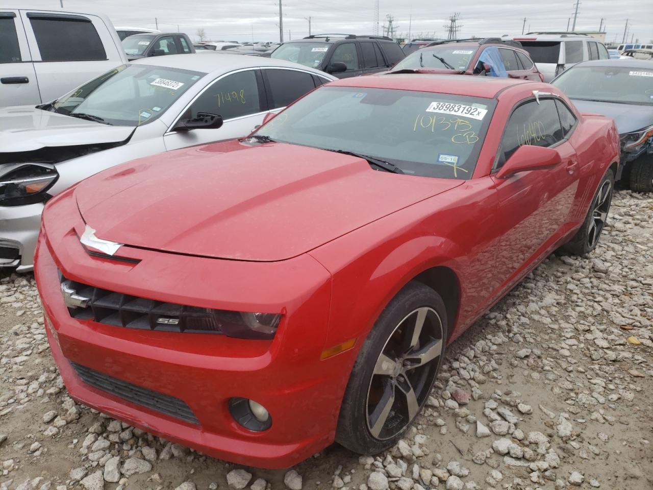 Photo 2 from auction – 2011 CHEVROLET CAMARO SS with VIN 2G1FS1EW3B9101395