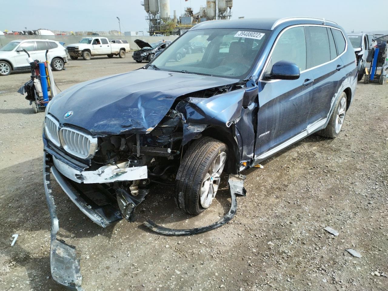 Photo 2 from auction – 2016 BMW X3 XDRIVE3 with VIN 5UXWX7C51G0R17124