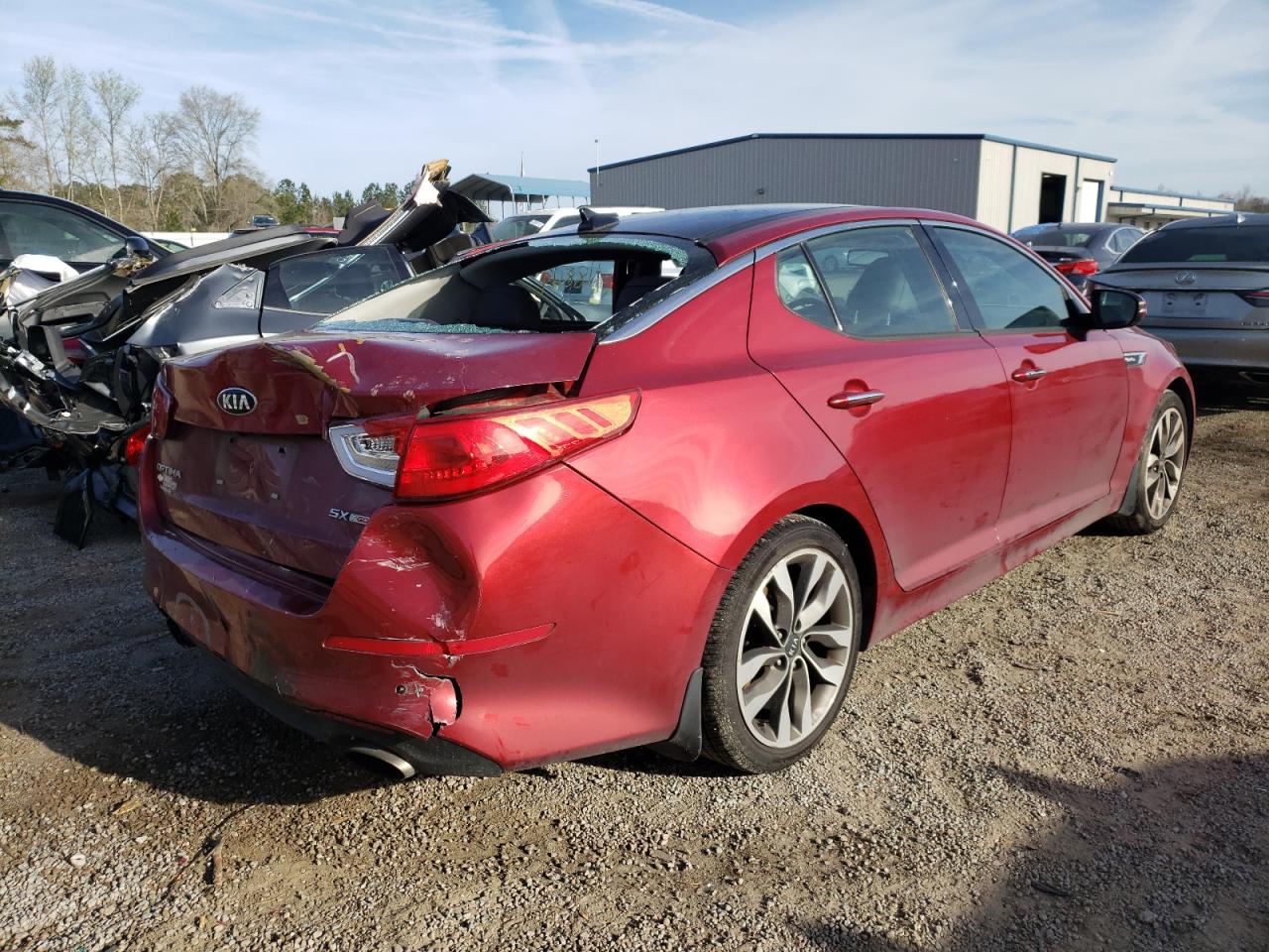 Photo 4 from auction – 2015 KIA OPTIMA SX with VIN 5XXGR4A64FG414100