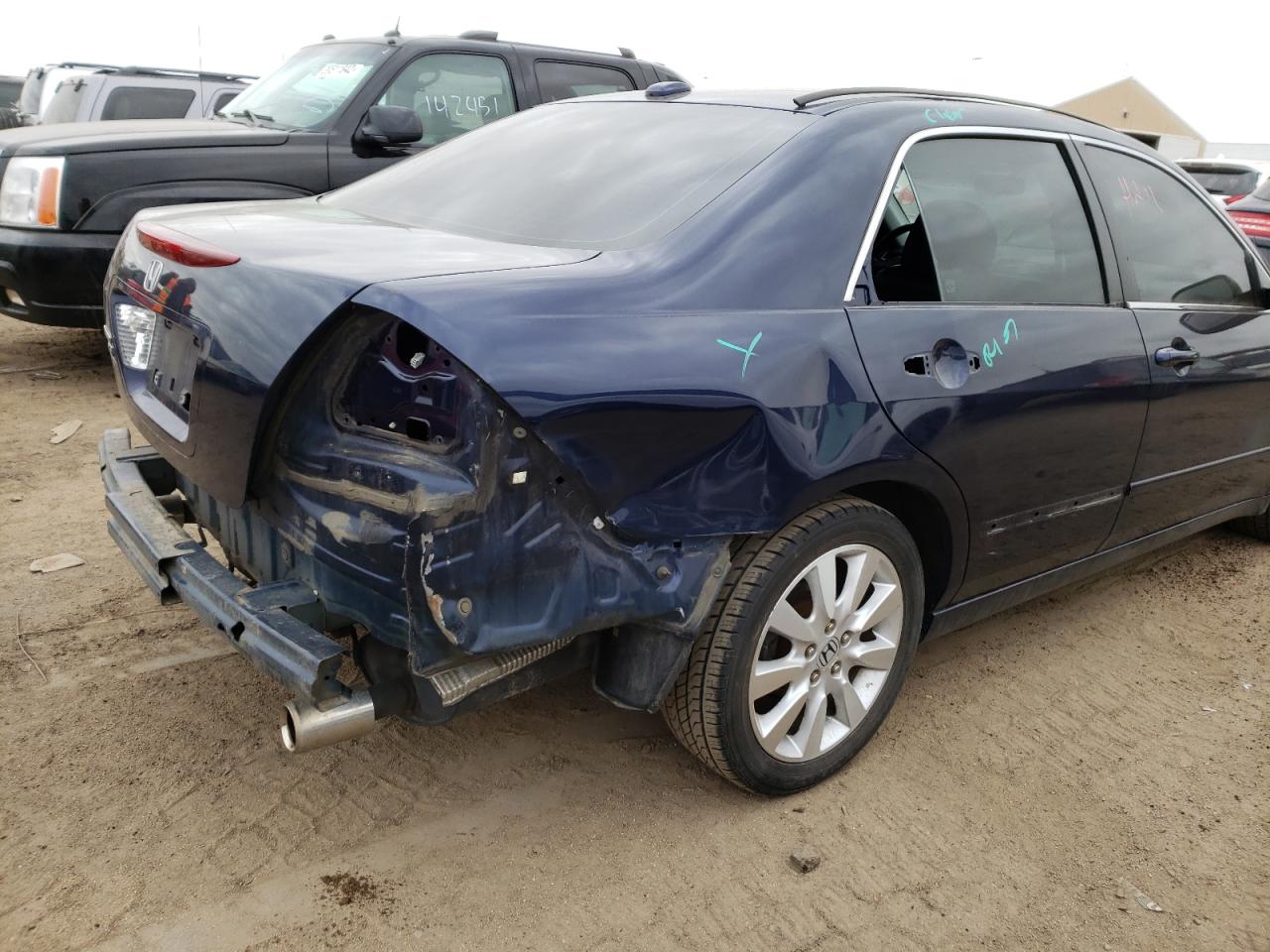 Photo 9 from auction – 2007 HONDA ACCORD EX with VIN 1HGCM66567A095337
