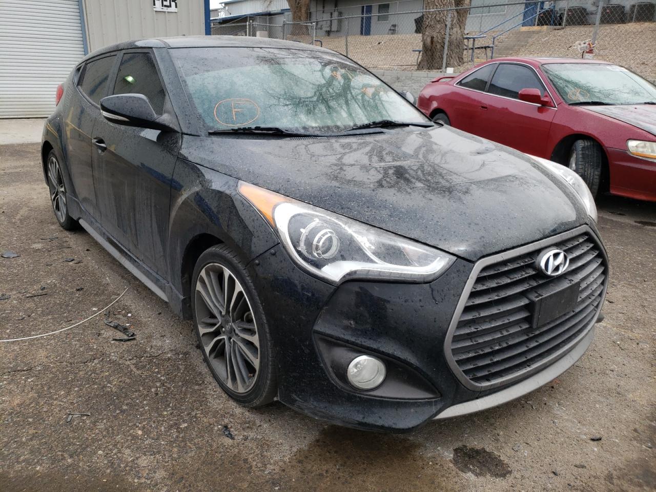 HYUNDAI VELOSTER T 2017 with VIN KMHTC6AEXHU309430 - Photo from auction
