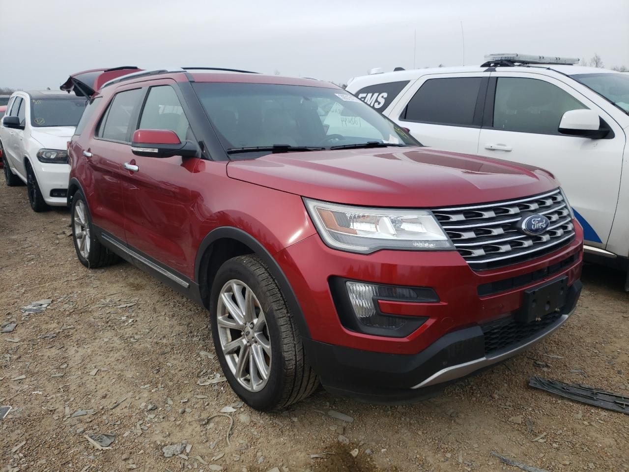 FORD EXPLORER L 2016 with VIN 1FM5K8F81GGA47708 - Photo from auction