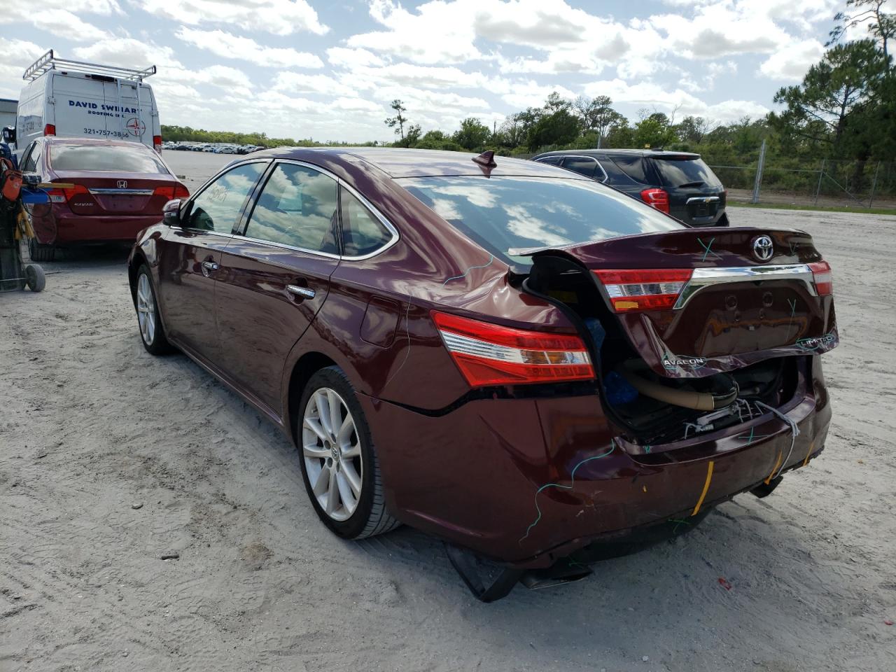 Photo 9 from auction – 2013 TOYOTA AVALON BAS with VIN 4T1BK1EB4DU030101