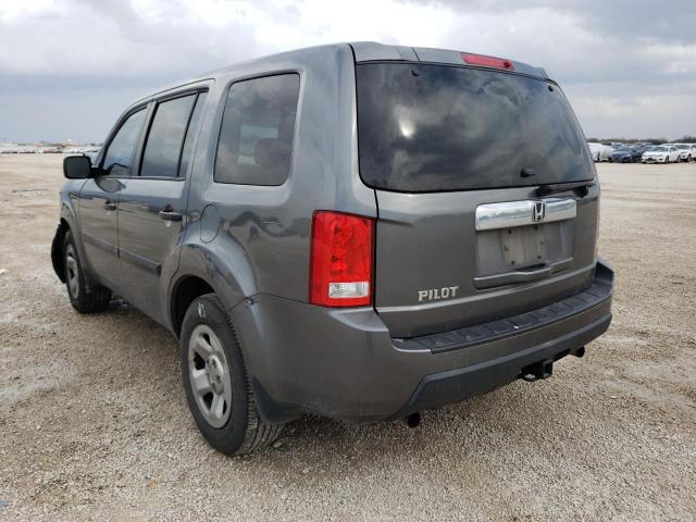 Photo 3 from auction – 2011 HONDA PILOT LX with VIN 5FNYF3H27BB010411