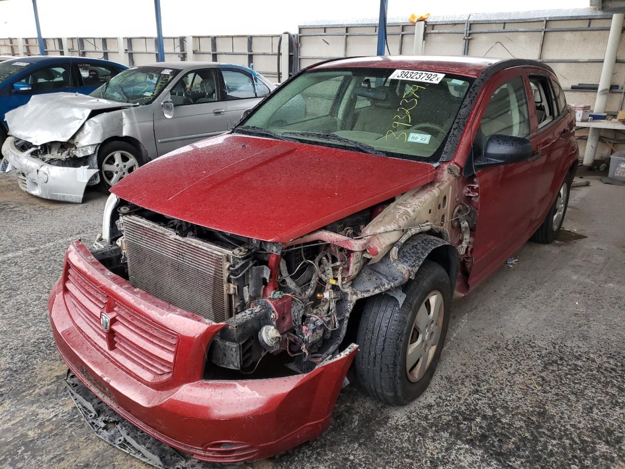 Photo 2 from auction – 2007 DODGE CALIBER with VIN 1B3HB28B07D176730