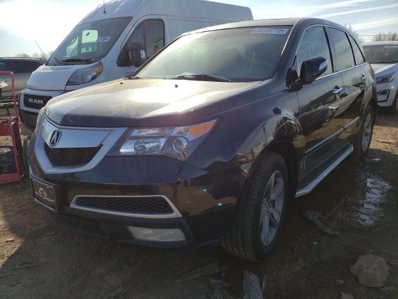 Photo 2 from auction – 2010 ACURA MDX TECHNO with VIN 2HNYD2H42AH507242
