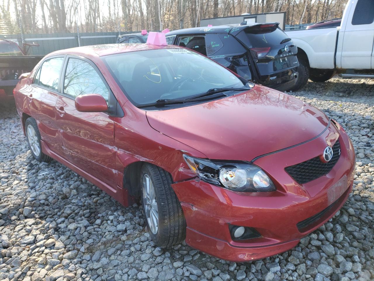 TOYOTA COROLA 2010 with VIN 2T1BU4EE5AC479368 - Photo from auction