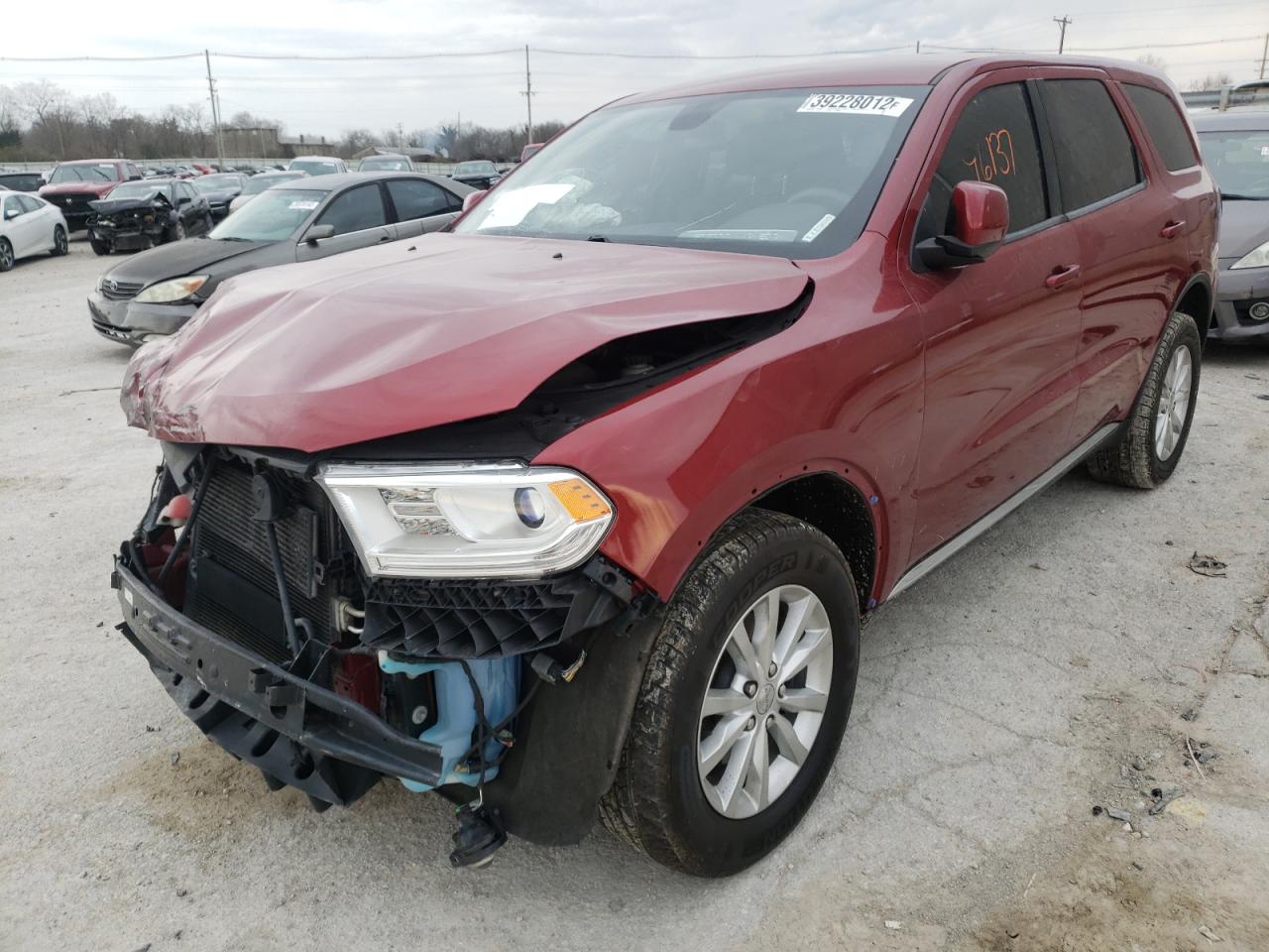 Photo 2 from auction – 2015 DODGE DURANGO with VIN 1C4RDJAG8FC145923
