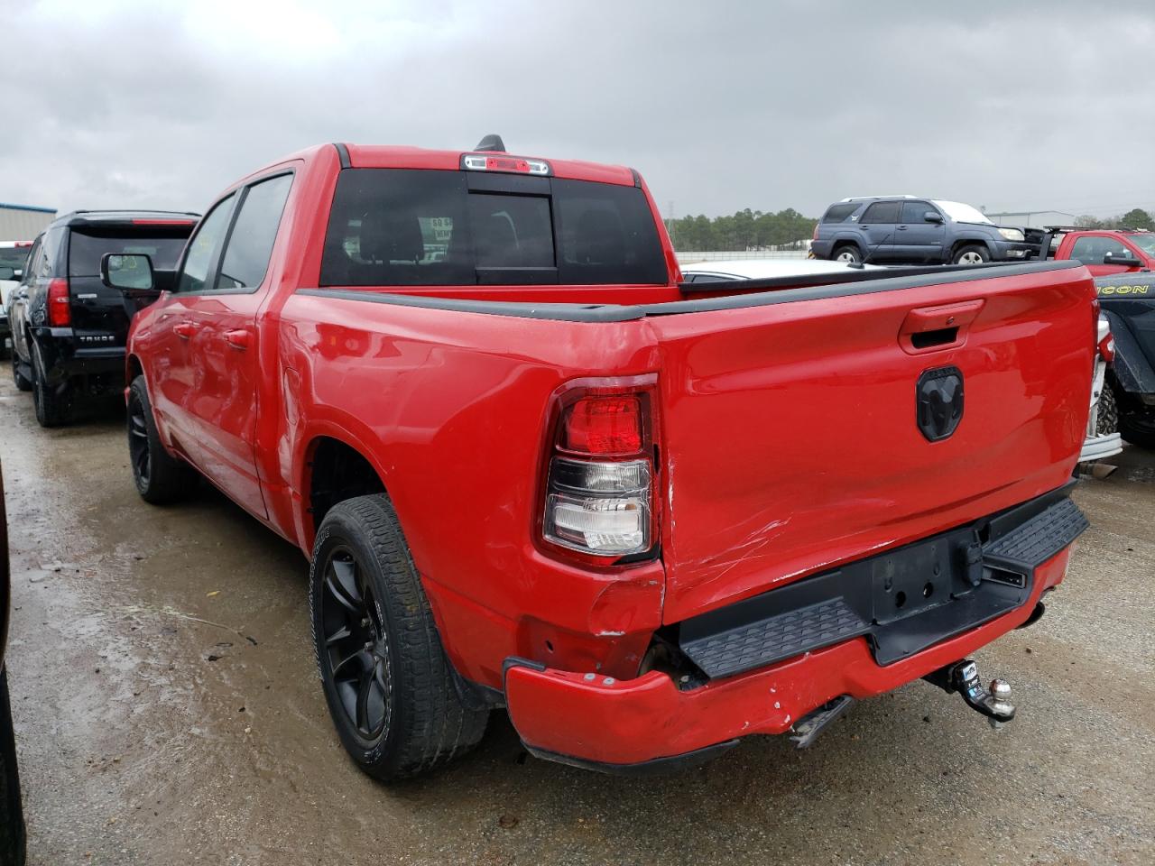 Photo 3 from auction – 2020 RAM 1500 BIG H with VIN 1C6RREFT4LN139042