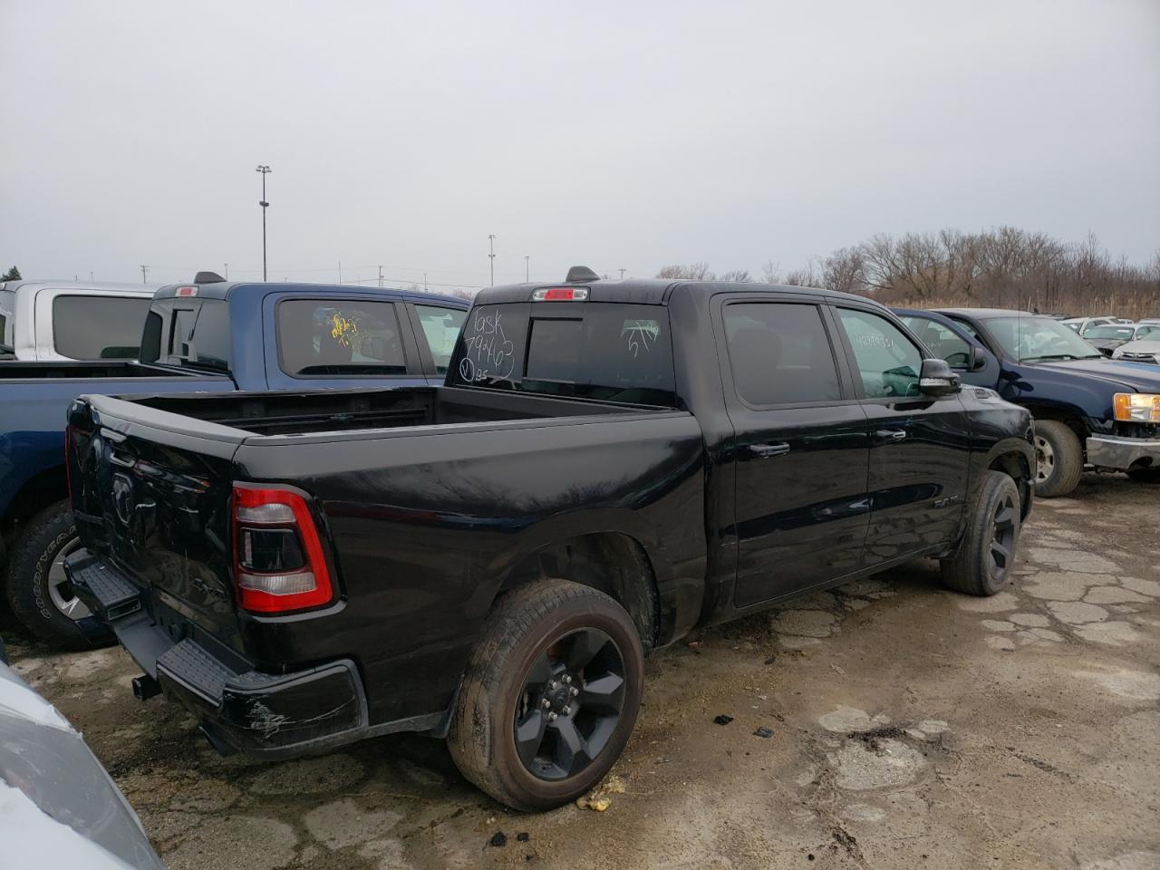 Photo 4 from auction – 2019 RAM 1500 BIG H with VIN 1C6SRFFT3KN783136