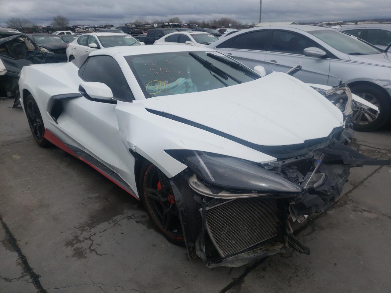 CHEVROLET CORVETTE S 2021 with VIN 1G1YA3D49M5119729 - Photo from auction