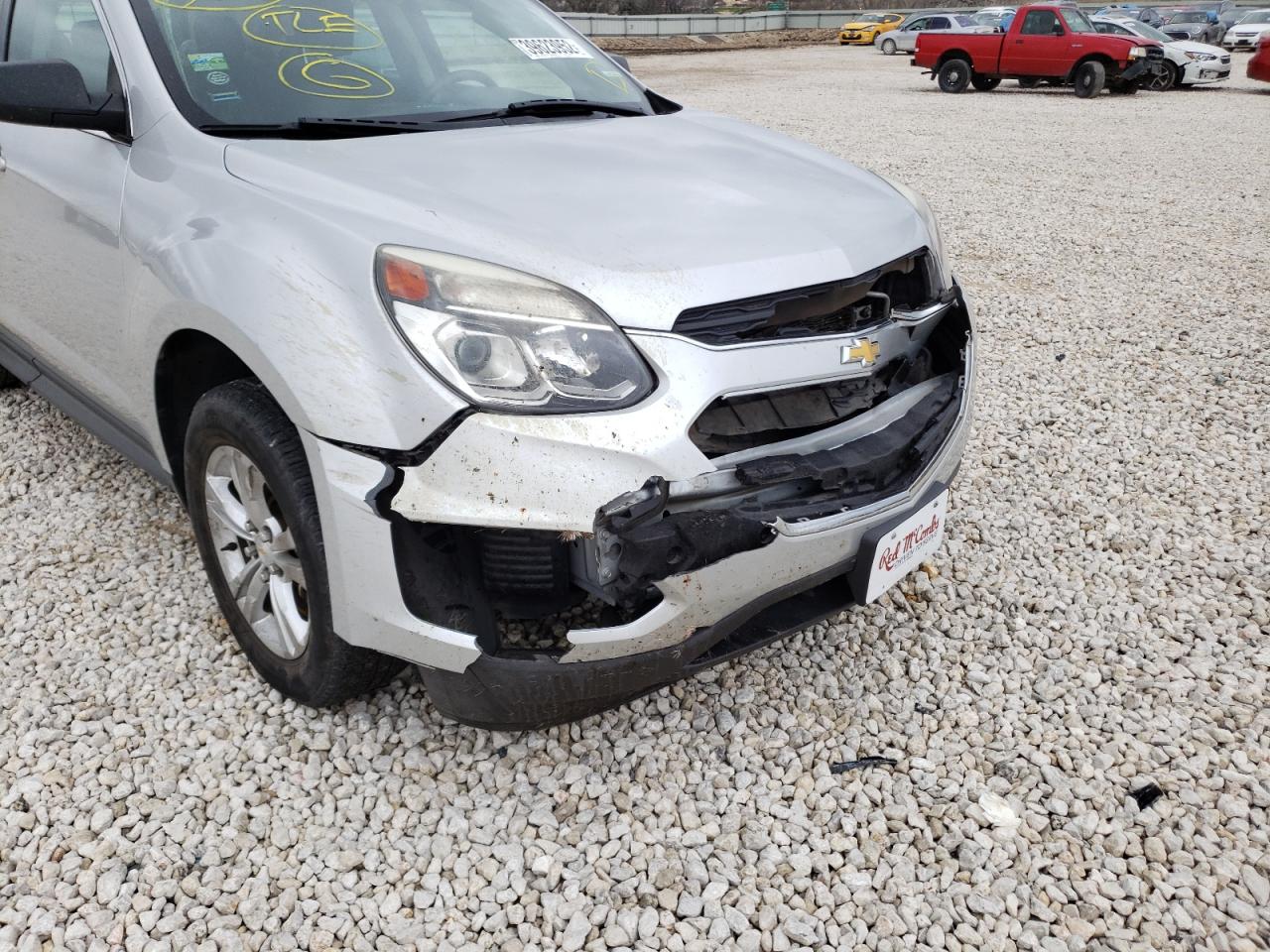 Photo 9 from auction – 2017 CHEVROLET EQUINOX LS with VIN 2GNALBEK5H1509283