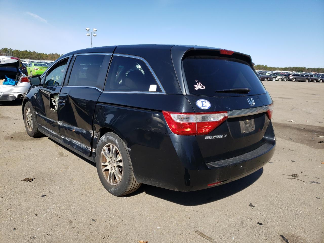 Photo 3 from auction – 2012 HONDA ODYSSEY EX with VIN 5FNRL5H4XCB057590